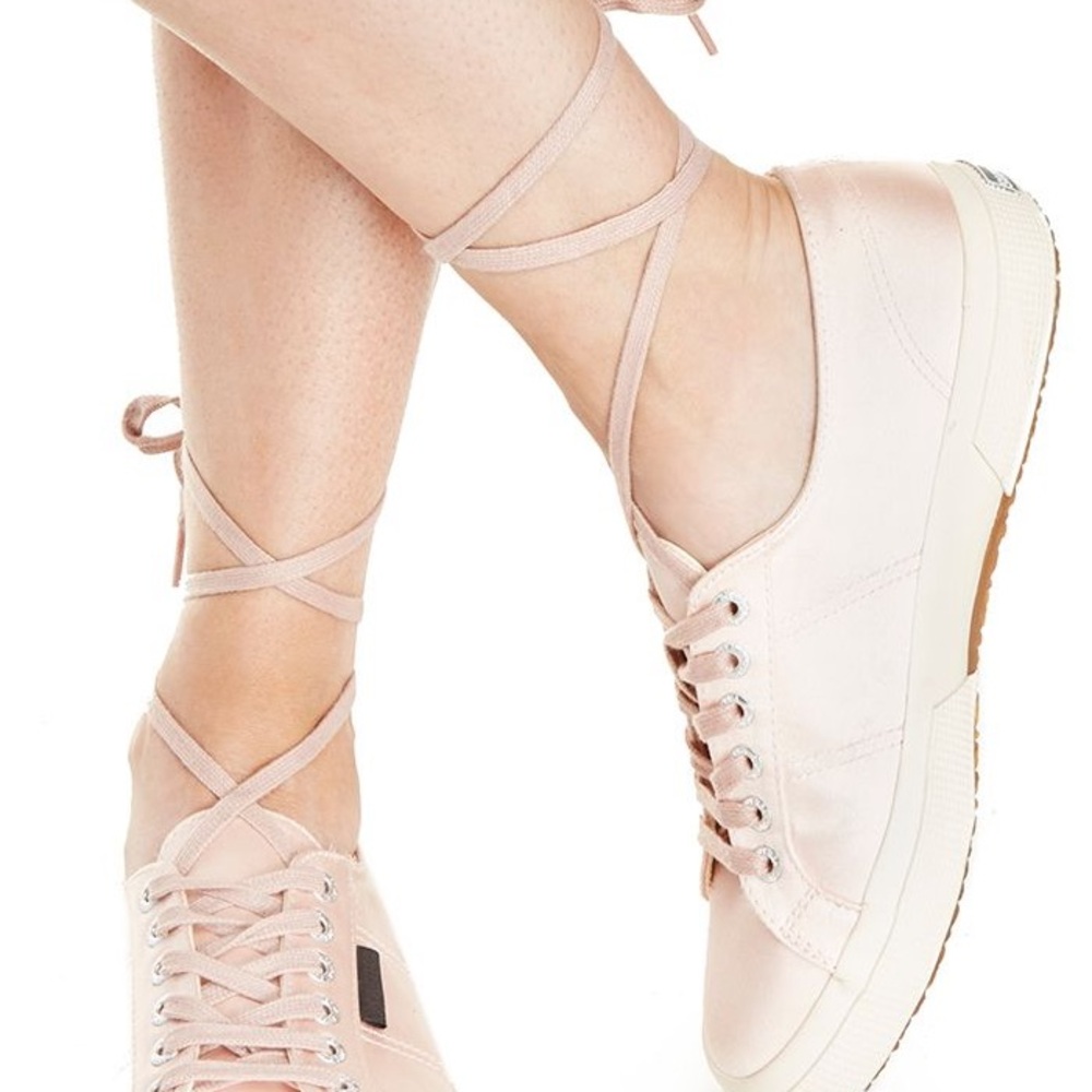 Superga x Man Repeller Women's Blush Sneakers